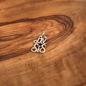 Sterling Silver Lil Sis Charm
